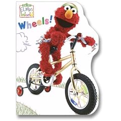 Elmo's World: Wheels (Shaped Coloring Book)