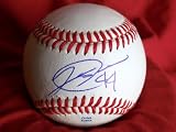 Jeff Stevens Autographed ROLB Baseball, Chicago Cubs, Team USA, Proof Photo of Jeff Signing for Us.