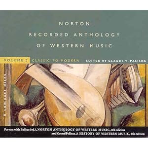 Norton Recorded Anthology Of Western Music 3
