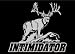 Intimidator Upstream Images Silver Vinyl Wildlife Car Truck Window Decal Sticker