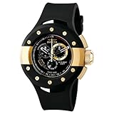 Invicta Men's 6493 S1 Collection Racer Chronograph Black Rubber Watch