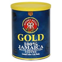 Reggie's Roast 100% Jamaica Blue Mountain Ground Coffee, Gold, 12 oz