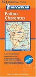 Michelin Poitou-Charentes, France (Michelin Local France Maps)