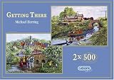 Gibsons Puzzle - Getting There - 2 Puzzles in a Box (500 pieces each)
