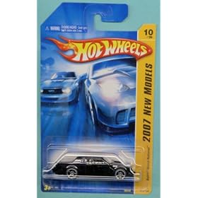 Mattel Hot Wheels 2007 New Models 1:64 Scale Black 1987 Buick Grand National Die Cast Car #010 by Mattel