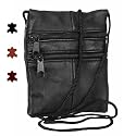 Genuine Soft Leather Neck Passport Holder/Pouch and Purse - 1468