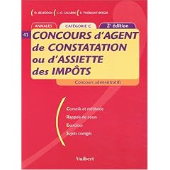 Concours d'agent de constatation ou d'assiette des imp�ts : Cat�gorie C(2003)