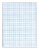 TOPS Quadrille Pad, 8.5 x 11 Inches, 6 Squares per Inch, 20 Pound Stock, 50 Sheets, White, (33061)
