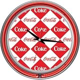 Checker Coca Cola Neon Neon Rings