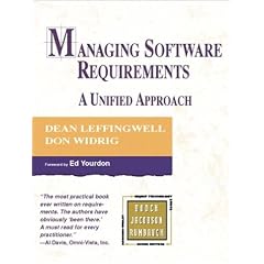 Managing Software Requirements: A Unified Approach (Object Technology Series)