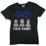 【VICE FAIRY×ワンピース】コラボ第7弾《シャイニング三大将》ラインストーンTシャツ☆アニメキャラクターグッズ通販☆【ブラック Lサイズ】