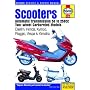 Scooters Automatic Transmission 50 to 250cc Two-Wheel Carbureted Models (Haynes Service & Repair Manual)