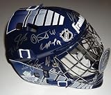 2011-12 TORONTO MAPLE LEAFS team signed Goalie mask - Autographed NHL Helmets and Masks