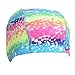 Attraco Kids' Colorful Swim Cap Fit for for Boys and Girls Aged 4-12 Years