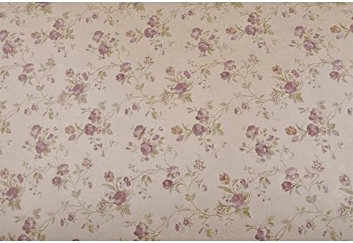 TGSIK Olivia Series Beautiful Floral Vine Flowers Pattern Design Red and Bronze Color European Style PVC Wallpaper Home Decorations Memo Sample