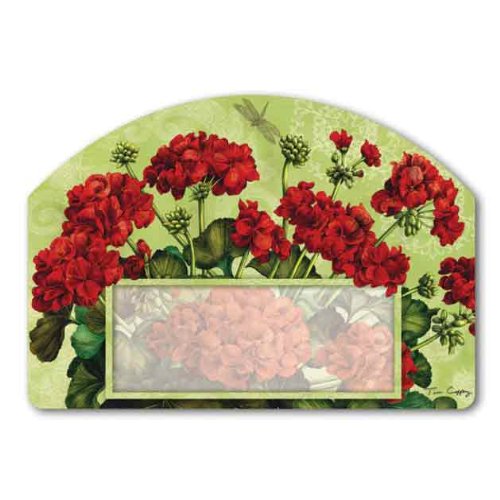 YardDesign Geraniums Yard Sign #76450