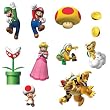 Super Mario Bros. Removable Wall Decorations Child