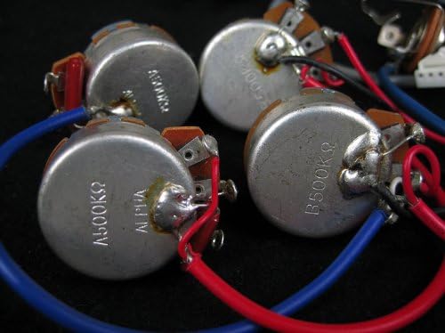 Genuine Epiphone Wiring Harness Alpha Pots Switch Jack New
