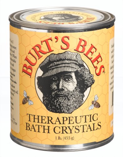 Burt's Bees Therapeutic Bath Crystals, 1-Pound Cans (Pack of 2)