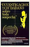 Investigation of a Citizen Above Suspicion - Movie Poster - 11 x 17