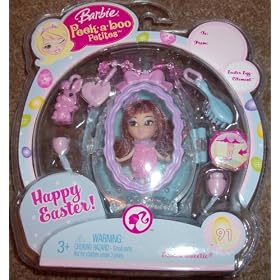 Barbie Peek-a-boo Petites Easter Egg Citement Easter Sweetie #91
