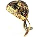 Surrender Your Booty Pirate Skull Fitted Bandanna Biker Urban Head Scarf Hat Cap Black