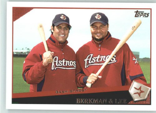 2009 Topps #61 Lance Berkman / Carlos Lee CC - Houston Astros (Classic Combos) (Baseball Cards)