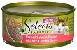 Friskies Selects Indoor Cat Food, Herbed Salmon Entree with Rice & Garden Greens, 5.5-Ounce Cans (Pack of 24)