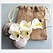 New Burlap Favor Gift Bags With Drawstring 5 x 7 - Pack Of 24 Bags Medium ($0.82 each)