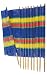 Outdoor Living : 6.1m (20ft) Extra Tall 10-Pole Beach Windbreak