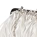 Crystals kiss lock satin pleated evening wedding prom bridal clutch lady handbag