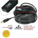 USB 2.0 Active Extension / Repeater Cable A Male to A Female (10 Meters)