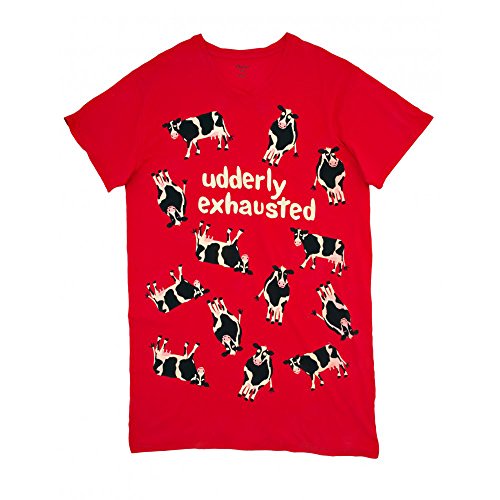 Hatley Womens Udderly Exhausted Sleepshirt