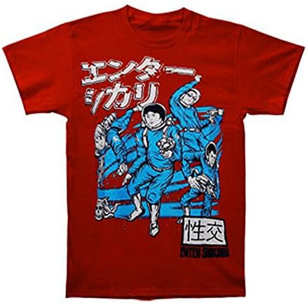 Enter Shikari Men's Spacemen T-shirt X-Small Red