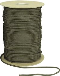 1000' Foot OD Olive Drab Green Parachute Cord Paracord Type III Military Specification 550