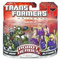 Transformers Robot Heroes Autobot Hound vs. Blitzwing