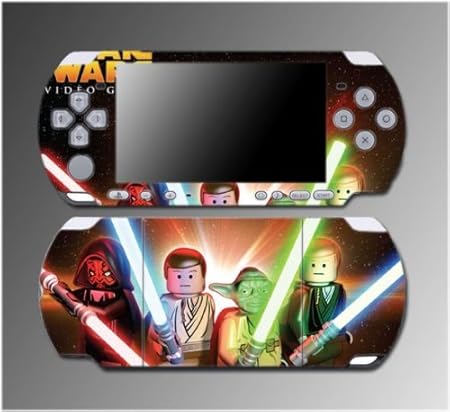 Star Wars Jedi Darth Vader Luke Cartoon Game Vinyl Decal Sticker Cover Skin Protector #5 for Sony PSP Slim 3000 3001 3002 3003 3004 Playstation Portable