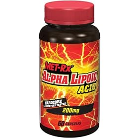 MET-Rx Alpha Lipoic Acid Energy and Performance Capsules - Tub of 60