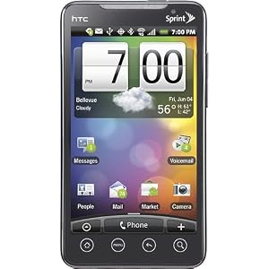 HTC Evo 4G Black No Contract Sprint Cell Phone