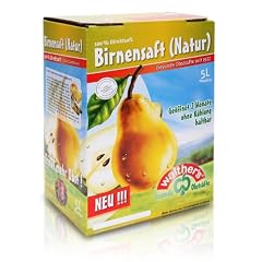 Kelterei Walther: Walthers Saftbox Birnen-Direktsaft Natur 100% - 1 x 5000 ml "Sonderangebot aufgrund eingeschr�nkter Haltbarkeit"