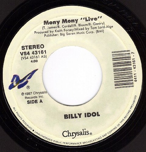 Billy Idol - Mony Mony (Downtown Mix) - Zortam Music