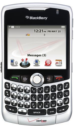 BlackBerry Curve 8330 Smartphone, Silver (Verizon Wireless)