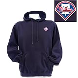Philadelphia Phillies MLB Goalie Pullover Hooded Sweatshirt (Navy)