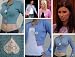 Chick by Nicky Hilton Sweater with Basket Stitching