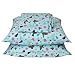 - Green Butterfly Jersey Sheet Set - Queen
