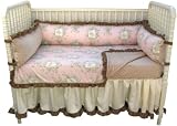 Angel Song Angelica Girl's Crib Set - 4 Piece