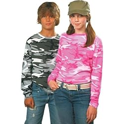 Code V Youth Camouflage Long Sleeve Shirt