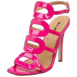 Buy Miss Me Ladies Escape-4A Ankle Strap Patent Sandal by Miss Me