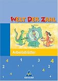 Welt der Zahl - Ausgabe 2003-2005 für Grundschulen. Ausgaben 2003 - 2005 für Grundschulen: Welt der Zahl 4. Arbeitsheft. Nordrhein-Westfalen