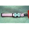 Red Dingo Designer Dog Collar, Medium, Love Sprinkles Pink